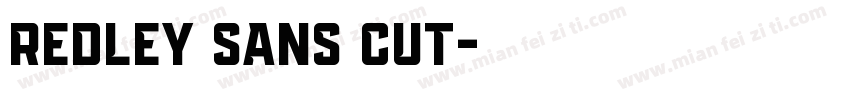 redley sans cut字体转换
